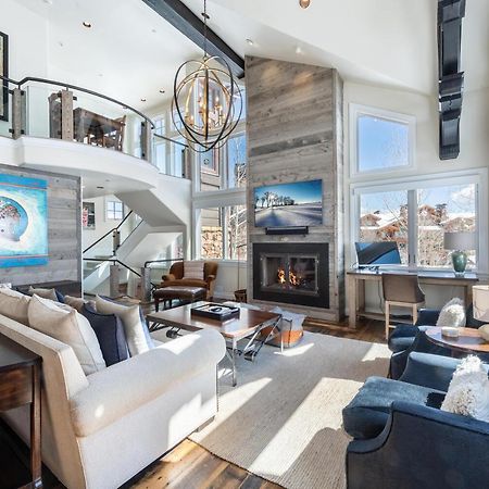 Deer Valley Luxury Home, Outdoor Seating, Hot Tub パークシティ エクステリア 写真