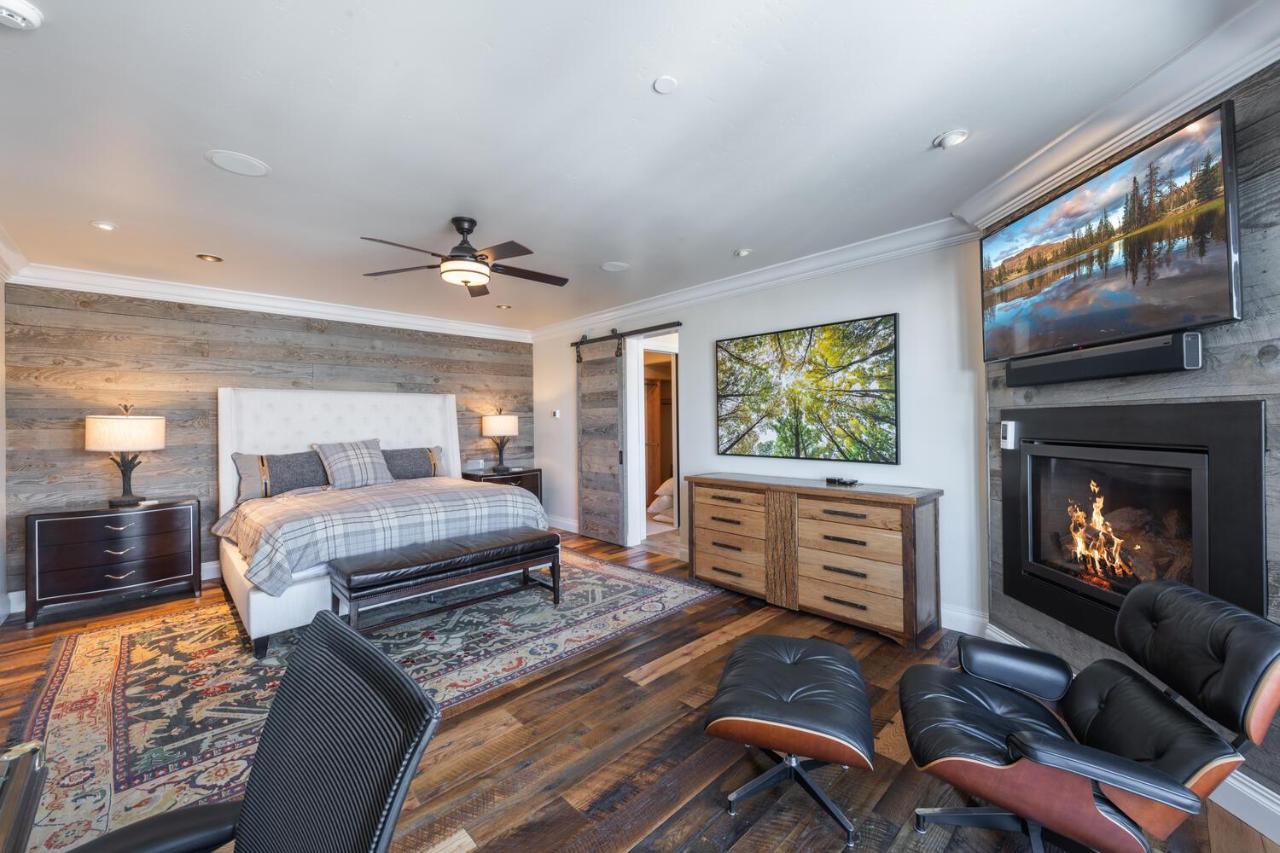 Deer Valley Luxury Home, Outdoor Seating, Hot Tub パークシティ エクステリア 写真