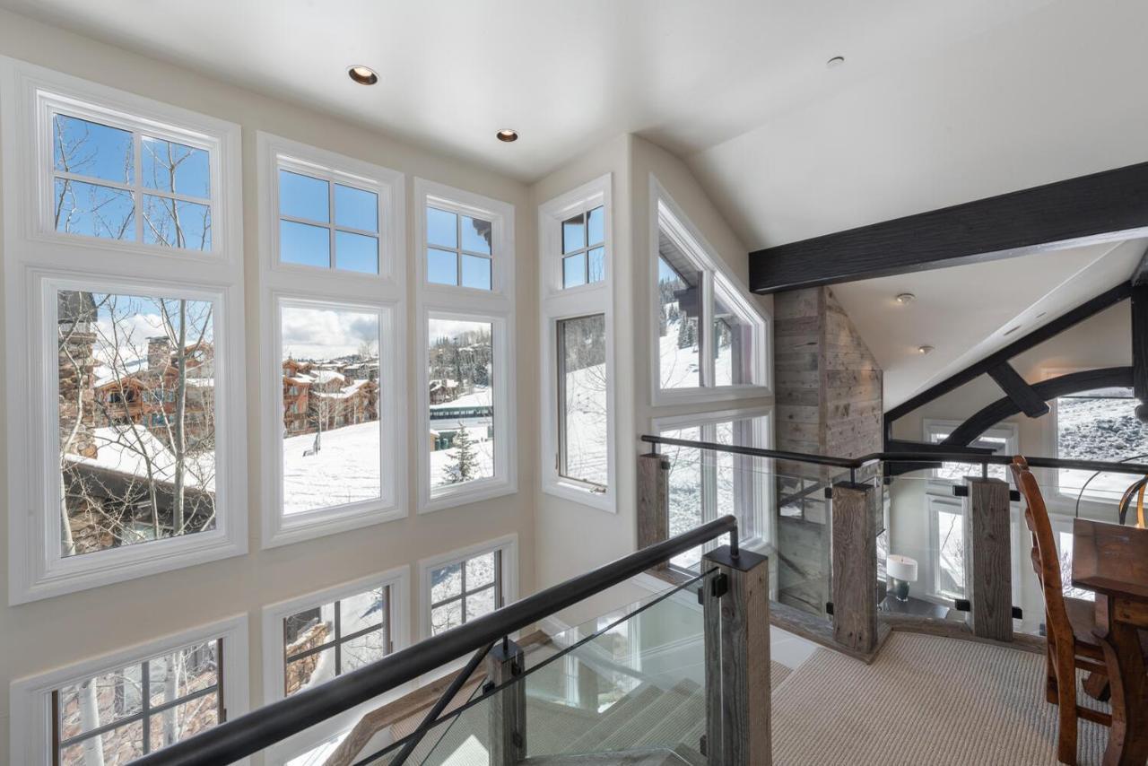 Deer Valley Luxury Home, Outdoor Seating, Hot Tub パークシティ エクステリア 写真